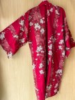 Photo9: Cherry Blossom  "Happi-coat" robe XL (WIDE SIZE)