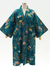 Photo: Bamboo & Fan  "Happi-coat" robe