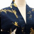 Photo5: Chrysanthemum & Crane  "Happi-coat" robe (Half length)