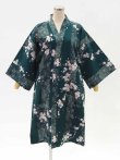 Photo1: Cherry Blossom  "Happi-coat" robe