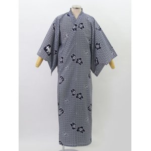 Photo: Happy Character  Cotton "YUKATA" robe (Long)