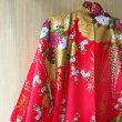 Photo13: Bamboo &　Peony "Kimono" robe