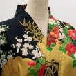 Photo7: Bamboo &　Peony "Kimono" robe