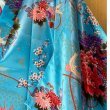 Photo8: Flower & Crane "Kimono" robe