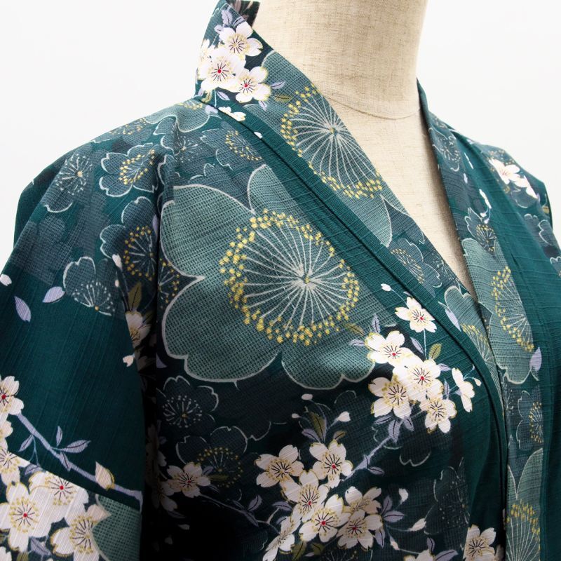 Photo: Cherry Blossom  "Happi-coat" robe